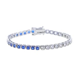 New Round Square Heart CZ Tennis Bracelets for Women Pave Multicolor Zircon Rose Gold/Platinum/Gold Plated Color Fashion Jewelry