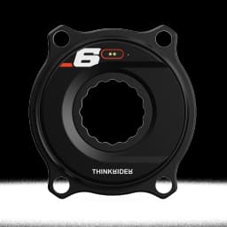 THINKRIDER PP6 Bike Spider Power Meter 4 Bolt 110BCD 24mm Cadence Pedal Balance BLE ANT+ Crankset Chainring for Shimano