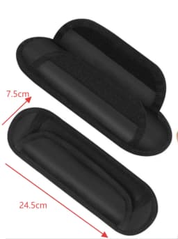 2Pcs Breathable Backpack Shoulder Strap Pad Cushioning Removable Shoulder Pad Non-slip Multifunctional Shoulder Liner Outdoor