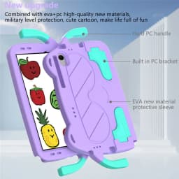 Case For Samsung Galaxy Tab A11 A9 Plus 11 inch X216 A11 A09 A8 10.5 A7 Lite 8.7 S6 S5e 10.5 A7 T500 Kids EVA Handle Stand Cover