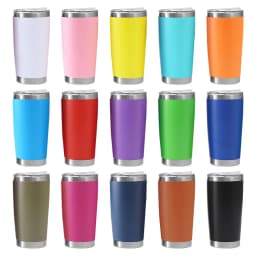 20oz Thermo Cafe Coffee Mug Car Thermos Mug Leakproof Travel Thermo Cup for Tea Double Stainless Steel Hot and Cold Cup
