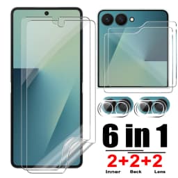 Full Coverage Screen Protectors for Samsung Galaxy Z Flip 8 7 6 5 9H Tempered Glass Camera Films for Samsung Galaxy Z Flip8 7