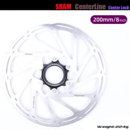 SRAM CenterLine Disc Brake Rotor Center Lock 200mm 180mm 160mm 140mm Center Line Discs Rotors Without Lockring