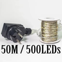 30m 50m 100m 200m LED String Lights Street Fairy Light Waterproof for Outdoor Christmas Fairy Lights Holiday Wedding Decoration