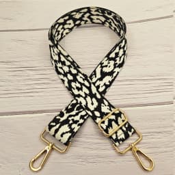 Fashionable and Versatile Leopard Print Shoulder Strap, Adjustable Single Shoulder Bag Strap, Replaceable Luggage Accessories