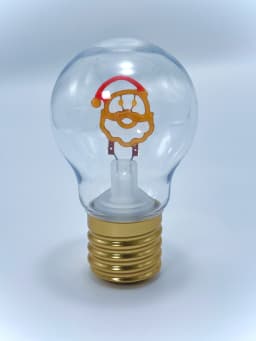 A70 Rechargeable Light Bulb Modeling Plasti Dimmable Creative Decorative Lamp Holiday Wedding Christmas Decor For Pendant Lamp