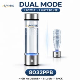 Portable Hydrogen Water Generator Bottle Rechargeable Electric Alkaline Water Ionizer Cup Hydrogen-Rich Health Care Drinkware