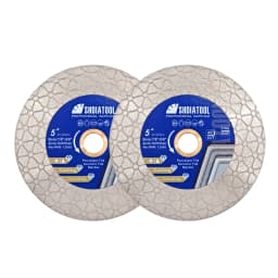 SHDIATOOL Diamond Cutting Disc 105/115/125mm Triangle Double Sided Grinding Wheel Saw Blade Ceramic Tile Porcelain Marble
