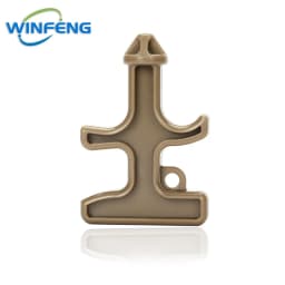 Strong Nylon Self Defense Supplies Self-defense Stinger Duron Drill Protection Tool Key Chain for Womens Self Defence