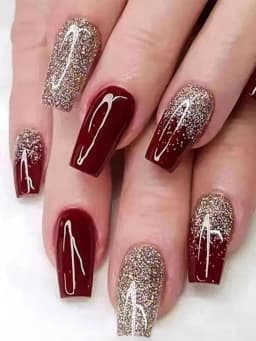 ARTAUG 24pcs Glossy Pink Press On Nails Medium Square Fake Nail Elegantstyle False Nail Full Cover Fake Nail For Stylish Women