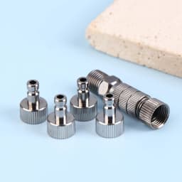 5pcs Airbrush Quick Disconnect Coupler Quick Release Fitting Adapter With 5 Male Fitting 1/8 INCH Fitting Hose Air Brush Parts
