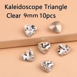 Different Shapes Super Clear 10PCS Rhinestones Glass DIY Accessories Crafts Crystal Jewels Beads For Nail Art Garment Decoration