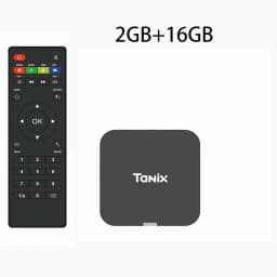Tanix TX1 Android TV Box Quad Core H313 2.4G Wifi 4k HD Smart Set Top Box