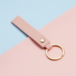 5pcs/lot PU Leather Keychain Business Gift Leather Key Chain Men Women Car Key Strap Waist Wallet Keyring For DIY Jewelry Making