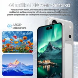 K-Touch Mobile Phones A17 Pro Max 5G Dual SIM Smartphone Android 15 Cell Phone 7.3 Inch 16+48MP 22GB+2TB 7800mAh Global Version Cellphones