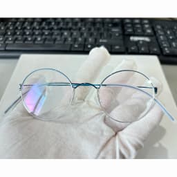 Denmark Design Small Round Glasses Frame Screwless Ultra Light 4g Air Pure Titanium Eyeglasses Men Retro Rim Eyewear Korea Style