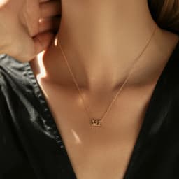 MODIAN 925 Sterling Silver Simple Digit Stackable Fashion Necklaces Gold Color Adjustable Exquisite Pendant For Women Jewelry