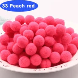 30-300Pcs Soft Pom Poms Fluffy Balls Pompon Mixed 40Colors Pompom Fur Ball for Kids DIY Craft Wedding Decor 8/10/15/20/25/30mm
