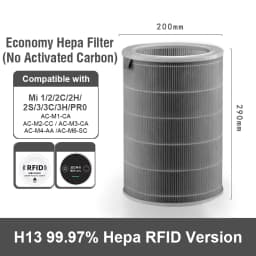 For Xiaomi Hepa Filter M8R-FLH Activated Carbon Filter for Xiaomi Air Purifier 2S/2C/2H/3C/3H/Pro Xiaomi Air Purifier 2S Filter