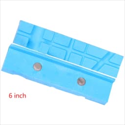 Blue Rubber Vise Magnetic Protective Cover Protection Strip Jaws for 2.5/4/5/6 Inch Hand Tools Bench Vise Protector Accessories