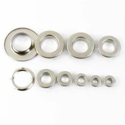50/100Pcs 4-15mm Pure Copper Eyelet Grommets Belt Hole Rivets Shoe Lace Rings Webbing Grommet Apparel Repair Sewing Accessories