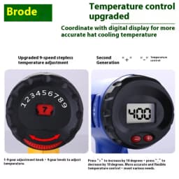 Portable PVC Capsule Heat Shrinker, Adjustable Handheld Heat Shrink Gun Wine Bottle Wrap Machine,Shrinking Sealing Machine