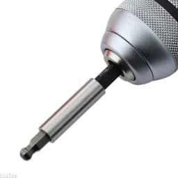 3Pcs Magnetic 1/4 Inch Ball Screwdriver Bits - Auto Repair Tools 25mm Length 3/4/5/6mm Screwdriver Head