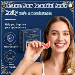 Natural Full Set Dentures Upper & Lower 2026 New Silicone False Teeth Soft Comfort Fit Oral Accessories Improve Smile Confidence