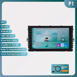 Hizpo 7862 Car Radio Android Auto For VW Volkswagen MQB Polo Plus/T-Cross/Zoals T-Kruis/T- Roc Carplay Multimedia Player Stereo