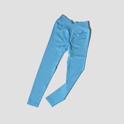 WAREBALL Women's Pants Back V-Waist Buttocks Lifting Push Up Butt Pants High Waist Sports Fitness Pants Sports Gym Leggings
