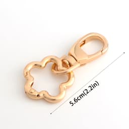 2 Pcs Flowers Charms Keychain Chain Keyring for Women Purse Bag Accessories Keychain
