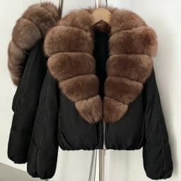 OFTBUY 90% White Duck Down Coat Luxury Winter Puffer Jacket Women Female Real Natural Fox Raccoon Fur Thick Warm Parkas