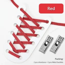 1 Pair Rhinestone Buckle Elastic No Tie Shoelaces Candy Colors Shoe Laces Suitable for Sneakers and Sports Shoes Flat Shoelace