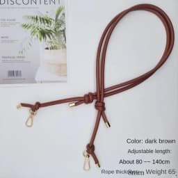 Adjustable Handbag Belt New Replacement Bag Strap Purse Strap Crossbody Leather DIY Bag Parts Adjustable Strap Length 80-140cm