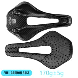 RYET Full Carbon Saddle 3D Printed Bicycle Saddle Ultralight Hollow Comfortable Breathable MTB/Road 150MM Bike Cycling Seat Part