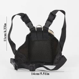 Cute Nylon Pet Backpack for Small Medium Dogs Convenient Portable Large-capacity Dog Snack Bag Dog Backpack