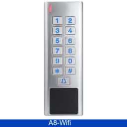 WiFi Tuya App Smart Fingerprint Door Lock Keypad RFID Card Reader Access Controler Outdoor Waterproof Door Access Control System