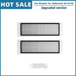 Compatible For Xiaomi 1S, Rockrobo Vacuum V1, Roborock S4 S5 S6, SDJQR01RR, SDJQR02RR Spare Parts Main Side Brush Hepa Filter