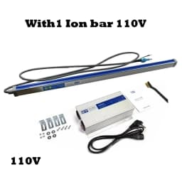 45-180cm Ionizing Air Bar Anti Static Ionizing Bar with High Voltage Generator 110V 220V Electricity Remover Ionizing Air Rod