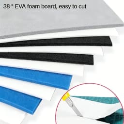 1pcs EVA Foam Rubber Thickness 3/5/10/15mm EVA Foam Sheets Craft Foam Pads Roll DIY Projects Handmade Model Making Material