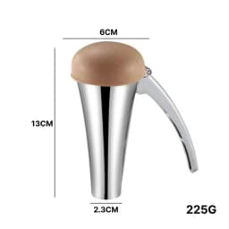 Customizable Zinc Alloy Walnut Nut Shelling Tool Multifunctional Nut Shelling Tool Clip Funnel Design Nut Shelling Tool HTGJ5011