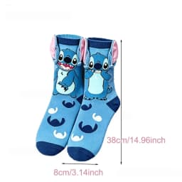 Cute Funny 3D Plush Cartoon Socks Anime Cartoon Character Personalized Novelty Socks Men Women Breathable Stocking Gift