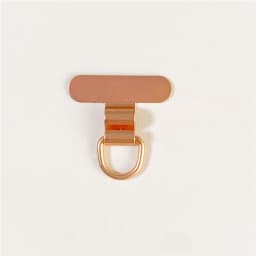 1/2PCS Mini Mobile Phone Lanyard Patch Pad Stainless Steel Silent Hole Clip Ultra-thin Metal Back Patch Sturdy Connection Piece