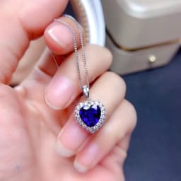 Big Bling Water Drop Pendant Real 925 Sterling Silver Long Chain Necklace for Women Fashion Jewelry Cute Statement Necklace