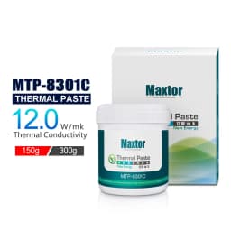 Maxtor 12W/m.k Thermal Paste 150g/300g Bulk Size, Factory Direct CPU GPU Thermal Compound for PC/PS4 Repair Shops