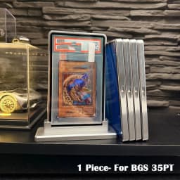 Reflective Surface Tech Border Aluminum Alloy Graded Card Protect Cases, Metal Frame For PSA CGC BGS Trading Card Slabs Holder