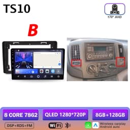Android 16 Radio For Nissan NV200 M20 2009-2018 Car Intelligent System 2din GPS Stereo Carplay Head Unit Multimedia Video Player