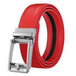 3.5cm Belt for Men Automatic Genuine Leather Belt Men Leather Ratchet Adjustable Real Ratchet Leather Dress Designer