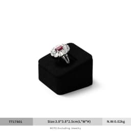 Oirlv Ring Display Stand Jewelry Display Props Display Tray Accessory Display Rack Live Streaming Ring Props