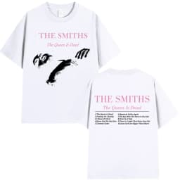 The Smiths The Queen Is Dead T Shirt 1980's Indie, Morrissey Oversized T-shirt Vintage Punk Rock Band T-shirts Streetwear Unisex